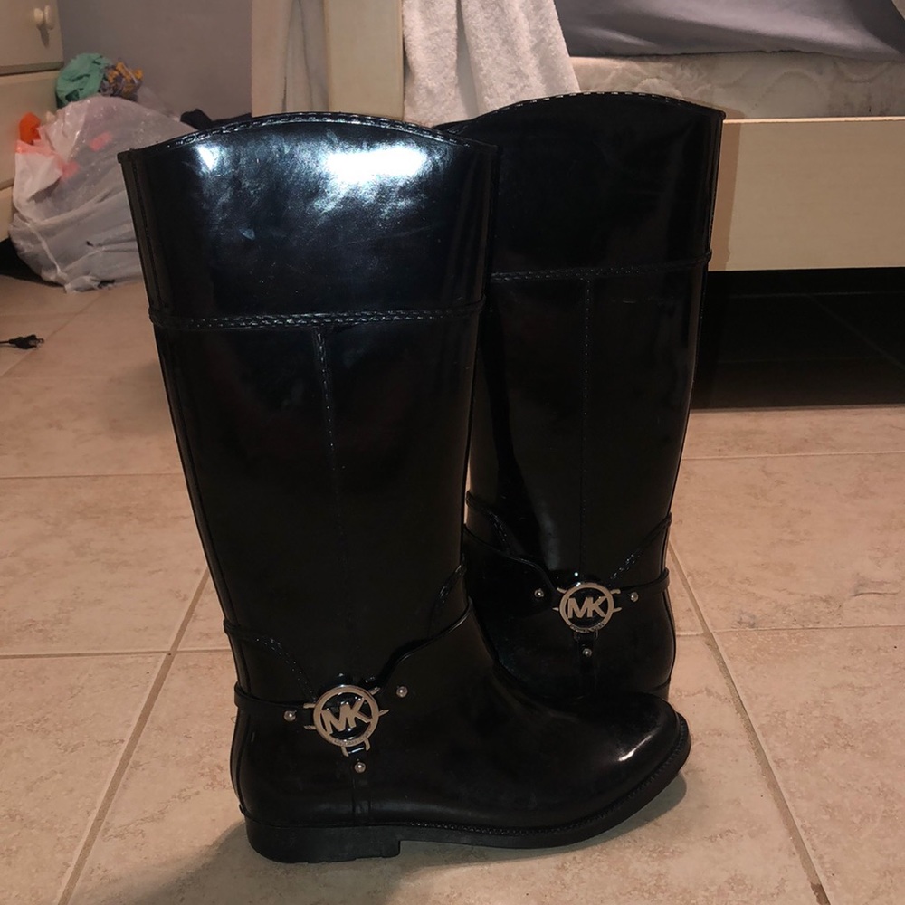 Micheal Kors High Rain Boots